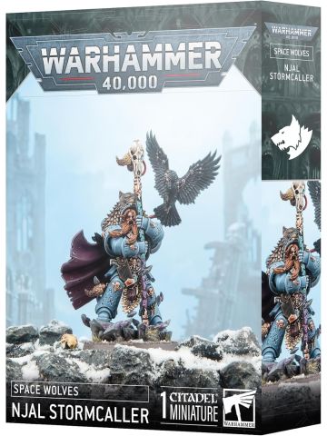 Games Workshop - Warhammer 40,000 - Space Wolves: Njal Stormcaller