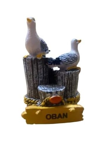 Oban Seagull Resin Ornament