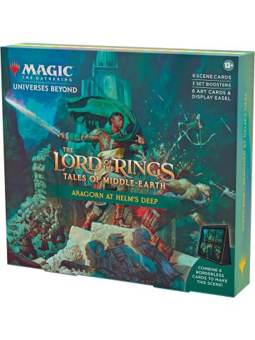 Magic: The Gathering The Lord of the Rings: Tales of Middle-earth Scene Box - Aragorn at Helm’s Deep 
