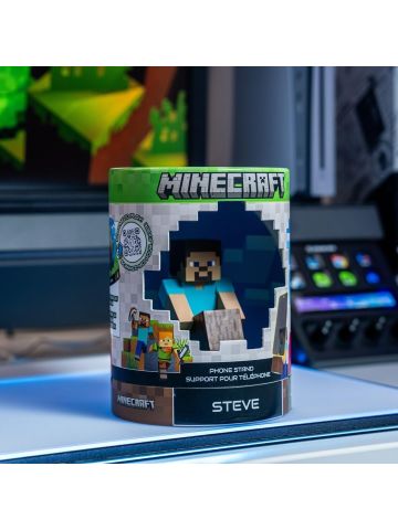 Minecraft: Steve Guys Holdems, Mini Cable Guys Phone Stand and Device Holder