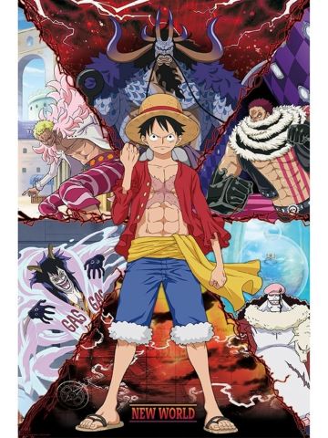 One Piece Luffy vs World 61 x 91.5cm Maxi Poster