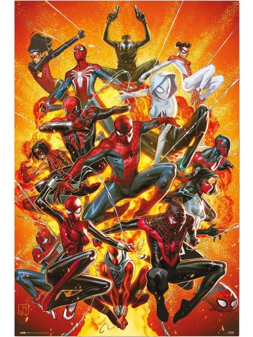 Marvel Spider-Man Spider-Geddon 1 Poster - 36 x 24 inches / 91.5 x 61 cm