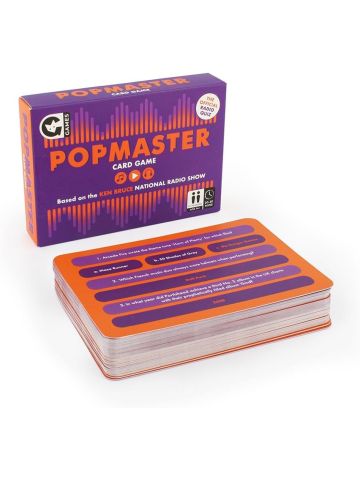 PopMaster BBC Radio 2 Quiz Card Game