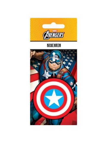 CAPTAIN AMERICA (SHIELD) SPINNER KEYCHAIN