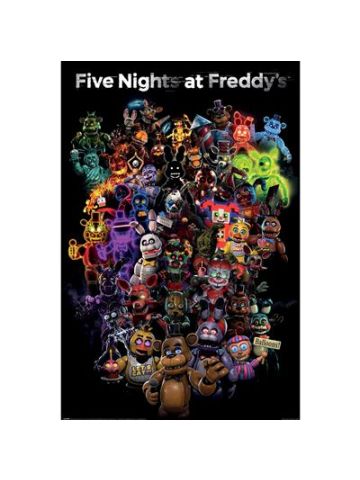 FIVE NIGHTS AT FREDDIES (COLLAGE) MAXI POSTER