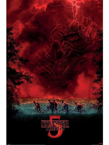 Official Maxi Poster – Stranger Things 5 (Vecna Sky)