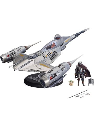 Star Wars The Vintage Collection The Mandalorian’s N-1 Starfighter, The Mandalorian 3.75” Vehicle & Action Figures