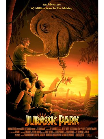 Vintage Jurassic Park Maxi Poster