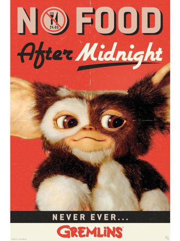 GREMLINS No Food After Midnight Maxi Poster