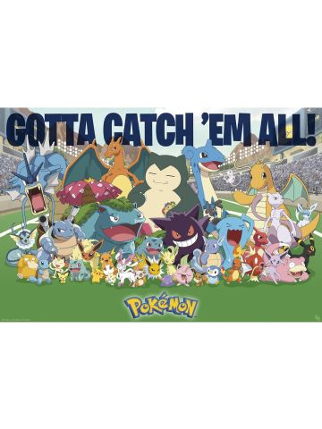 Pokémon All Time Favourites Maxi Poster