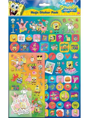 SpongeBob SquarePants Mega Sticker Pack 