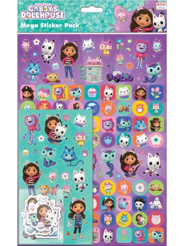 Gabby's Dollhouse Mega Sticker Pack 