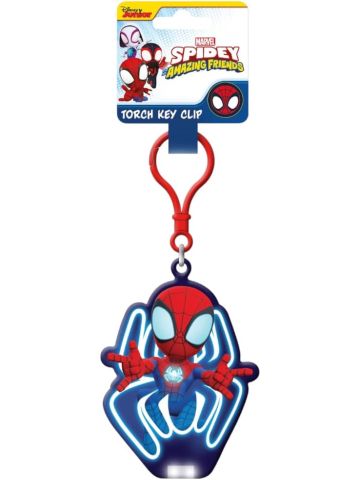 Spidey & Friends Glow Torch Key Clip