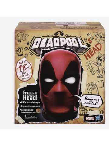 Marvel Legends Deadpool’s Head Premium Interactive, Moving, Talking Electronic
