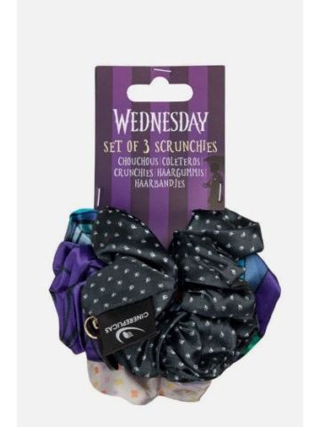 Wednesday - Set of 3 Scrunchies