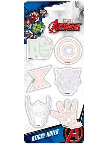 Avengers Hero Club Self-Stick Notes Set (Pack of 8)
