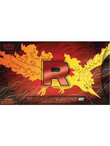 Pokémon TCG: Team Rocket's Moltres ex Ultra-Premium Collection