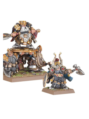 Dwarfen Mountain Holds: Dwarf Lords With Shieldbearers