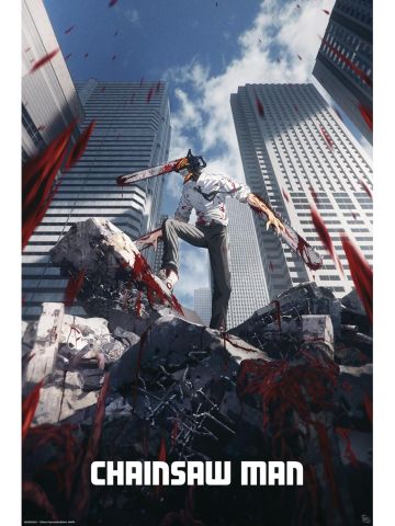 Chainsaw Man Key Art 61 x 91.5cm / 24.2 x 35.8 inches Maxi Poster