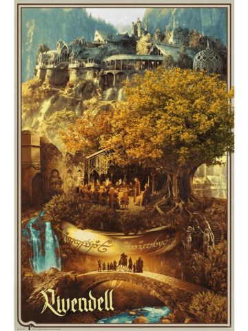 Lord of the Rings Rivendell 61 x 91.5cm - Maxi Poster