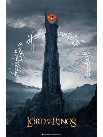 Lord of the Rings Poster Sauron Tower Maxi Poster