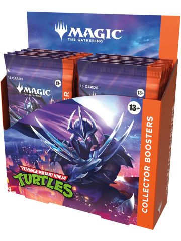 Magic: the Gathering | Mutant Turtles Collector's Booster (Box of 12 Pack) 