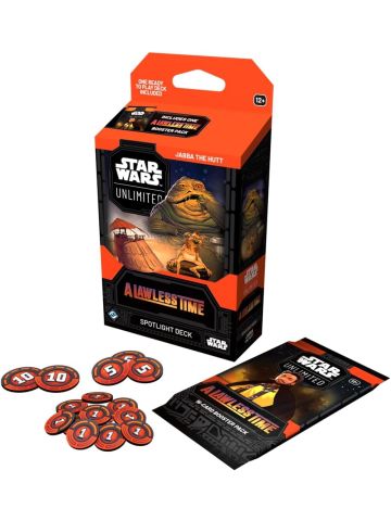 Star Wars: Unlimited TCG A Lawless Time Jabba the Hutt SPOTLIGHT DECK