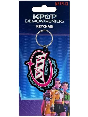 K-Pop Demon Hunters Saja Boys PVC Keychain