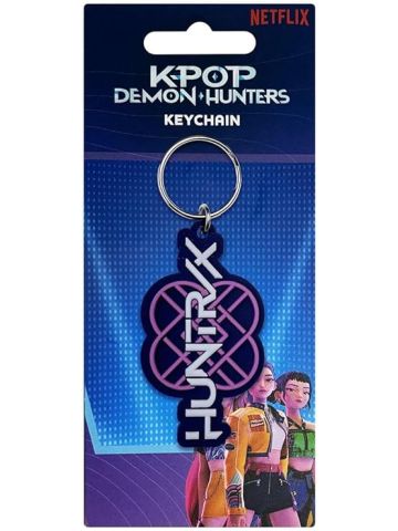 K-Pop Demon Hunters (Huntrix Logo) Pvc Keychain
