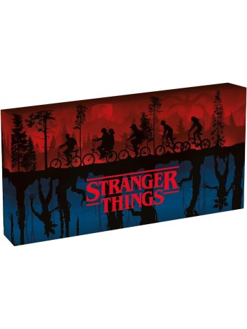 Stranger Things Light Up Canvas 30cm x 15cm