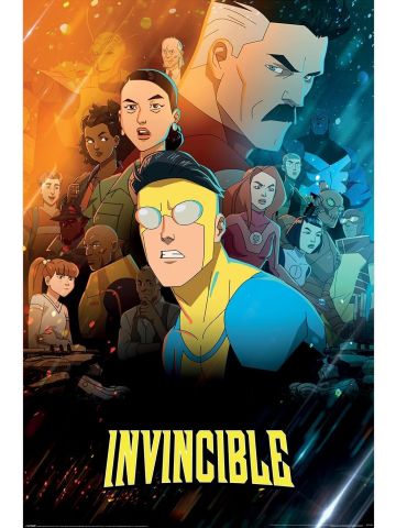 Invincible (Character Montage) Maxi Poster