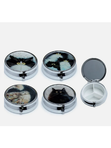KIM HASKINS CATS PILL BOX ***(1 SUPPLIED)***