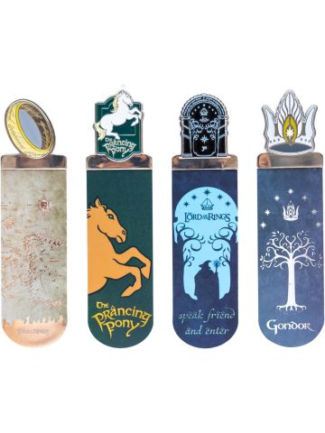 The Lord of The Rings Gifts - Set of 4 Bookmarks