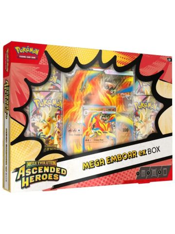 Pokémon TCG: Mega Evolution Ascended Heroes - Mega Emboar Ex Box