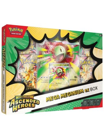 Pokémon TCG: Mega Evolution Ascended Heroes - Mega Meganium Ex Box