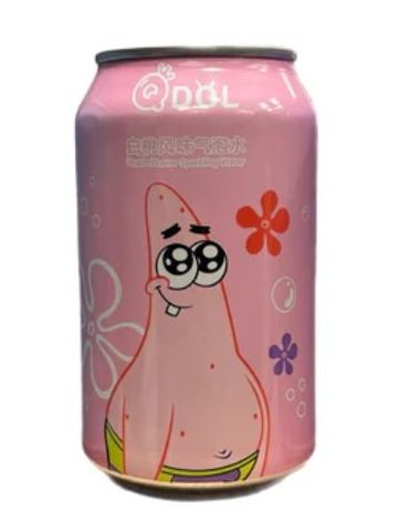SpongeBob Patrick Star Peach Sparkling Water 330ml