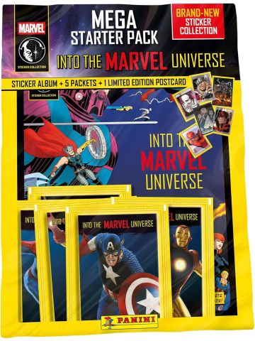 Marvel Universe Sticker Collection - Starter Pack