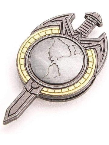 Star Trek Mirror Universe – Terran Empire Combadge – Gold