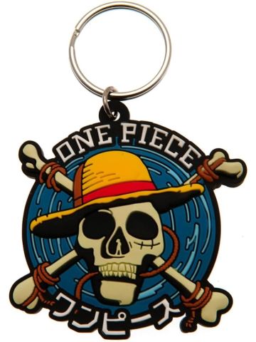 One Piece Live Action (Straw Hat Crew Icon) PVC Keychain