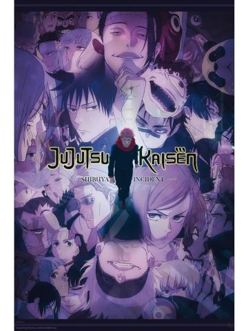 JUJUTSU KAISEN Season 2 Poster – Official Product – Size 91.5 x 61 cm
