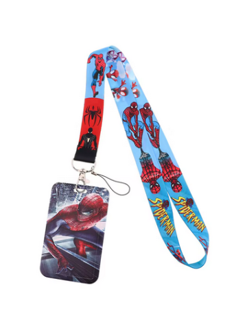 Spider Man Lanyard ID Badge Holder