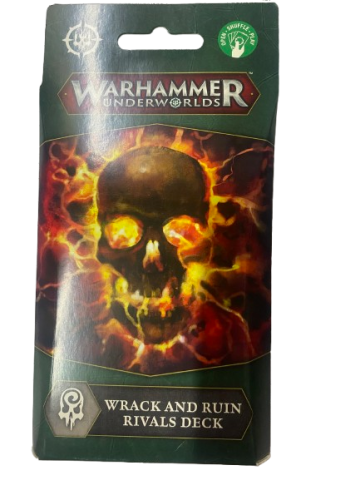Games Workshop - Warhammer Underworlds - Rivals Deck: Wrack and Ruin (2024 2nd Edition) Printed Cards for Warhammer Underworlds 