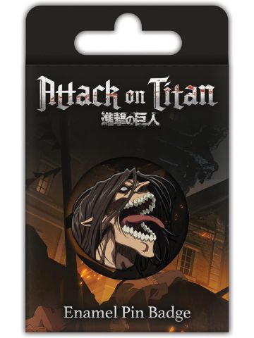 Attack on Titan Enamel Pin Badge (Attack Titan Design) 