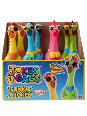 Funky Chicken Squawking Toy (1 SUPPLIED)