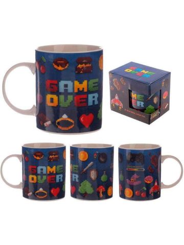 Game Over Porcelain Tea Coffee Mug