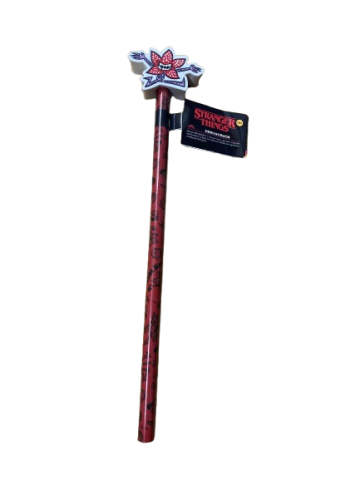 Pencil with Rubber Demogorgon