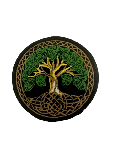 Embroidered Patch - Tree Of Life - Iron On/Sew On