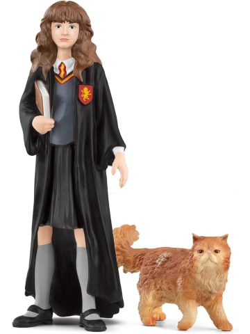 Schleich Hermione Granger and Crookshanks Figures