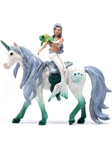 Schleich Mermaid Riding on Sea Unicorn Bayala
