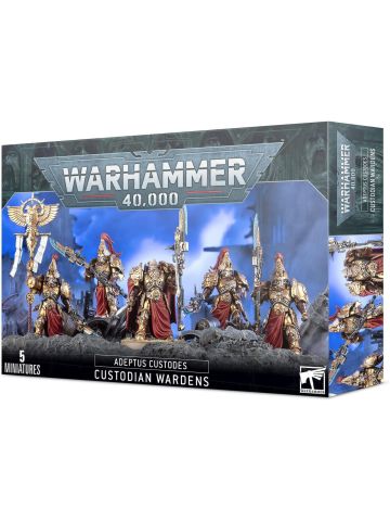 Warhammer 40,000 Custodian Wardens Multi-Part Plastic Game Kit 